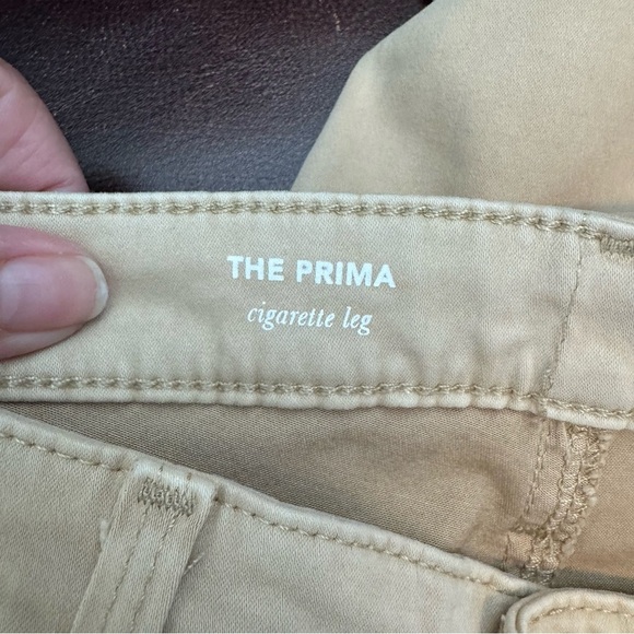 AG Adriano Goldschmied Prima Cigarette Leg Khaki Pants - Picture 5 of 8